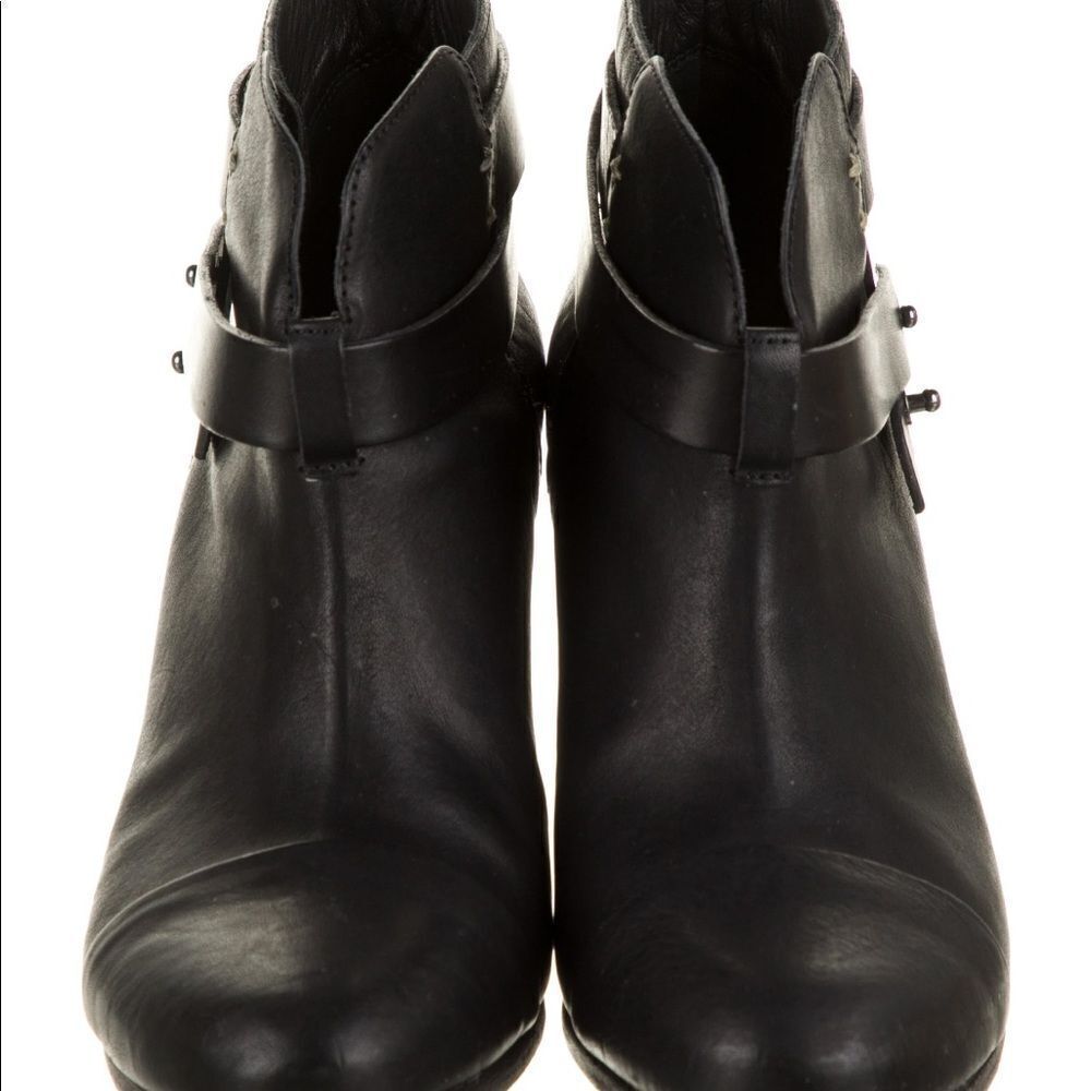 rag & bone // Harrow Leather Ankle Bootie w/ Box & Dustbag - Picture 2 of 8